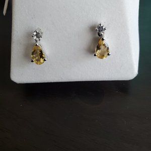 Citrine Drop Earrings